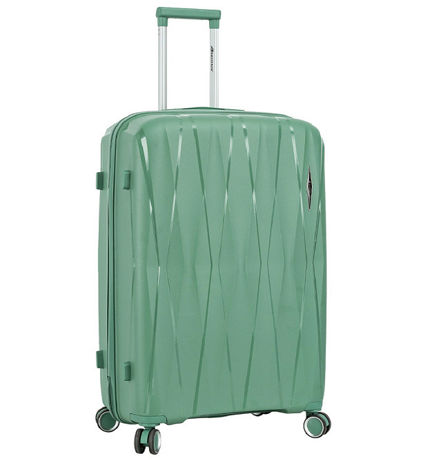 Валіза поліпропіленова MADISSON 51103 велика 77 см зелена Київ - фото 11