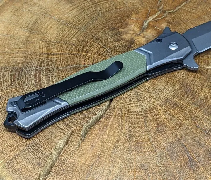 Складаний кишеньковий туристичний ніж для риболовлі та полювання Browning FA52 з отвором під темляк (2858) Одеса - фото 5