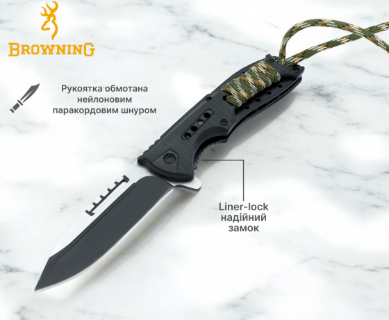 Ніж складаний Browning A327 Дніпро