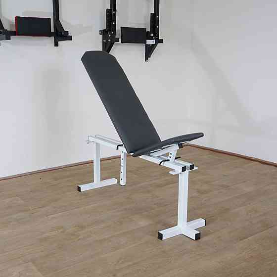 Лавка регульована 40 на 40 мм + Стійки зі страховкою 50 на 50 мм Київ