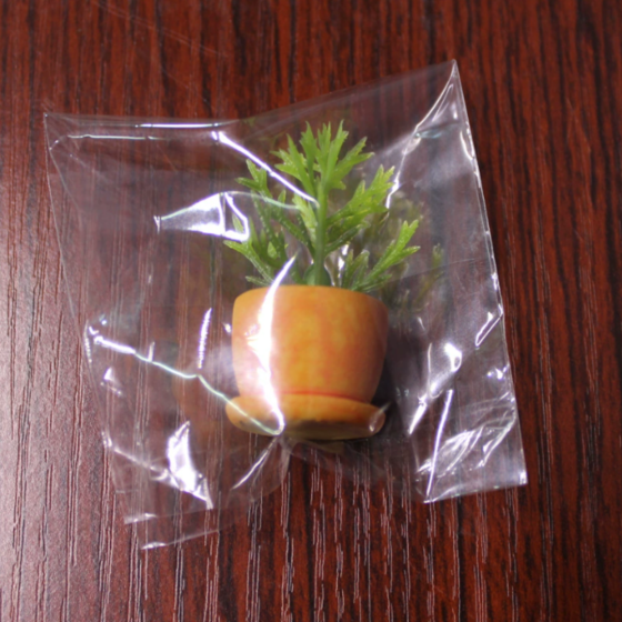 Миниатюрный вазон 4.3 х 2.7 см из полистоуна Зеленый Одесса