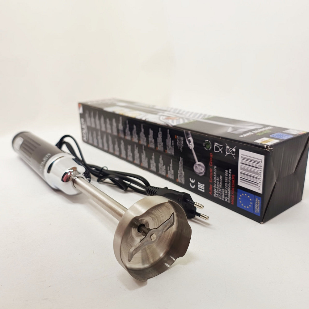 Кухонний комбайн металевий Adler AD 4617 300Вт, Блендер для сімейного використання LB-25 Львів - фото 6