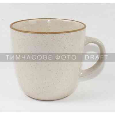 Чашка Ardesto Apulia, 450мл, кераміка, білий (AR2945AW) Вінниця