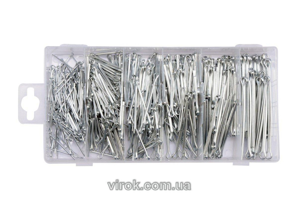 Шплінти різних розмірів YATO, набір 555 шт. [5/10/720] Одесса - изображение 1