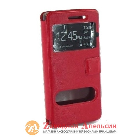 Чехол книжка Huawei P7 Smart Case red Одесса - изображение 4