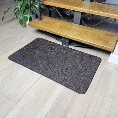 Килимок універсальний для підлоги Твіст 60*90см коричневий Дариана Житомир - фото 5