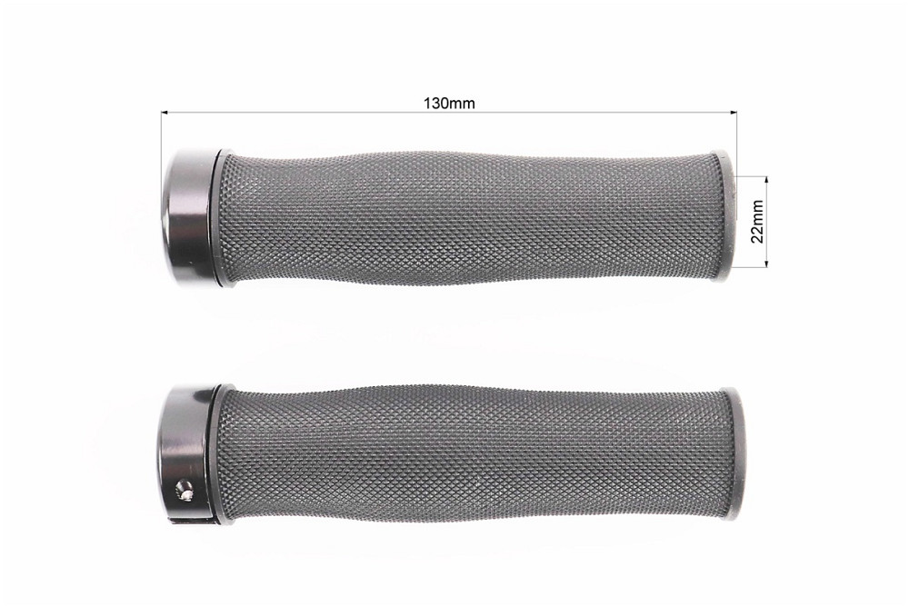 Ручки керма 130мм з затискачем Lock-On, чорні TPE-187A Киев - изображение 3