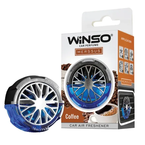 Освіжувач повітря WINSO Merssus Coffee – аромат справжньої кави у вашому авто Ковель