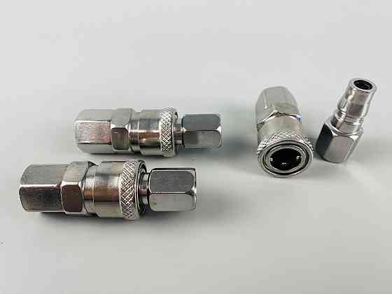 Муфта швидкознімна SF20+PF20 1/4 різь зовнішня Мукачево