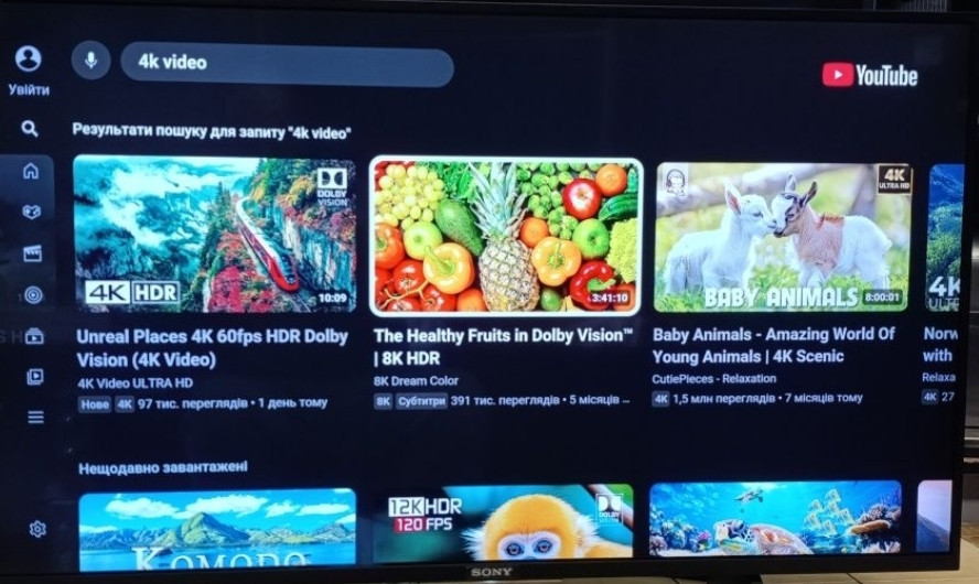 Телевізор SONY 43" / 4K UHD / Android TV Wi-Fi / Smart / 43xe8005 T2. Київ - фото 3