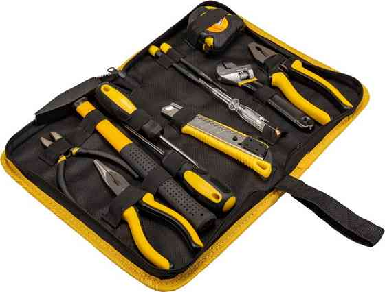 Набір інструменту MASTERTOOL "Вмілець" 12 елементів 78-0312 Рівне