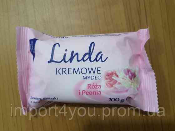 Крем-мило тверде Linda з оливковою олією, 100 г 