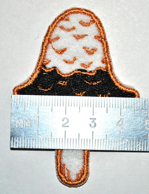 Нашивка патч Гриб поганка Запорожье - изображение 2