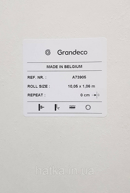 Шпалери вінілові на флізеліні Grandeco Amelia під венеціанську штукатурку структурні сіро-бежеві Київ - фото 4