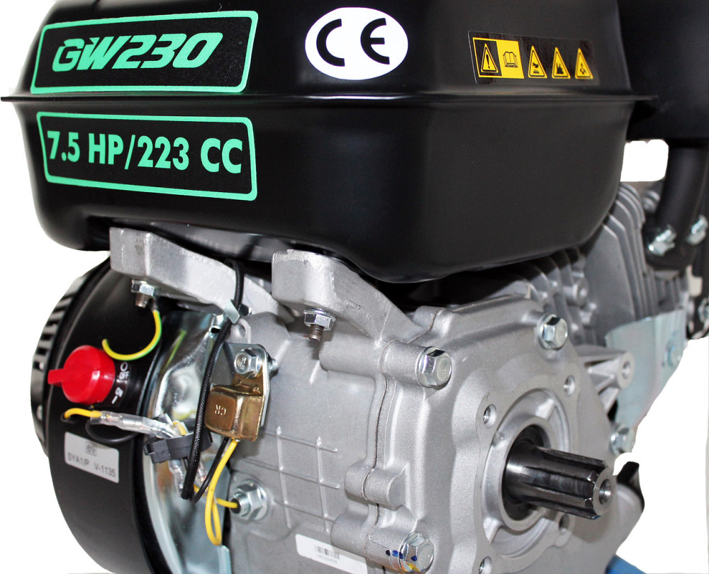 Двигатель бензиновый GrunWelt 230F-Т25 NEW Евро 5 (7,5 л.с., шлицы 25 мм) Харьков - изображение 8