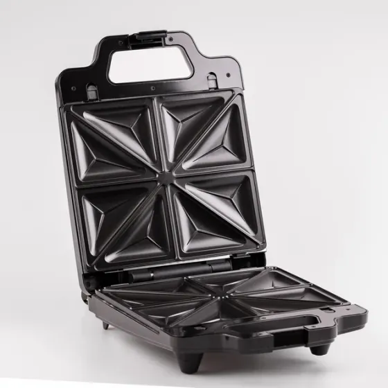 Сендвічниця 3 в 1 SK-BBQ-852 1400 Вт з антипригарним покриттям, вертикальним зберіганням та індикатором Одеса