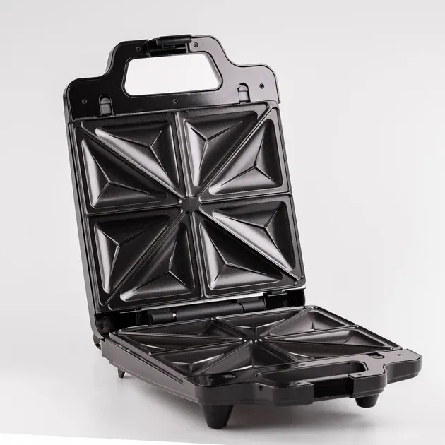 Сендвічниця 3 в 1 SK-BBQ-852 1400 Вт з антипригарним покриттям, вертикальним зберіганням та індикатором Одеса - фото 3