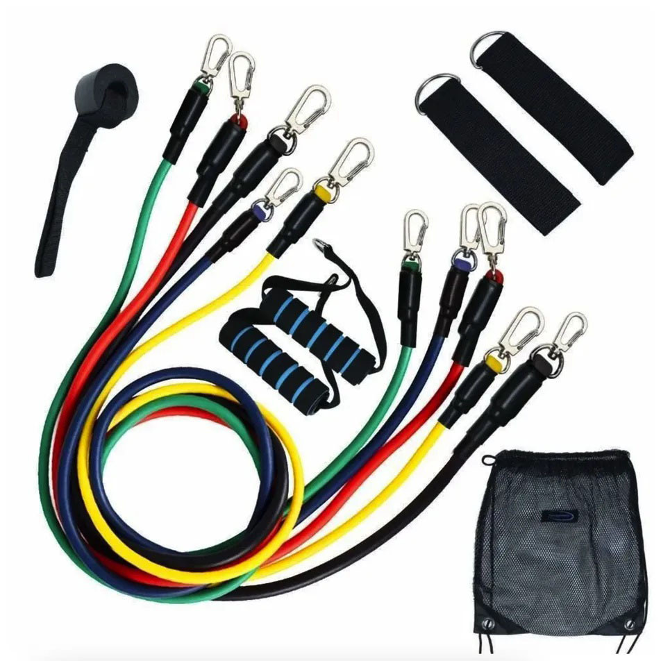 Набор эспандеров bends exercise pipe, Эспандер петля для спорта, Резинка для фитнеса тренировочная OC-31 Киев - изображение 5