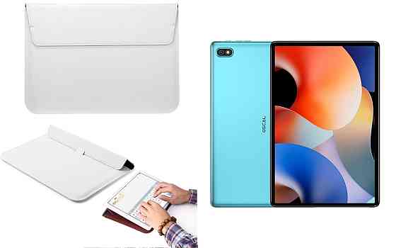 Чехол-конверт VitoCase для Blackview Oscal Pad 10, с функцией подставки для планшета Белый Киев