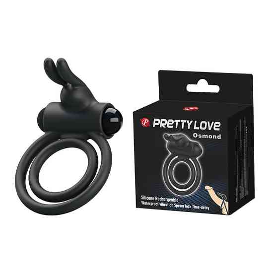 Ерекційне кільце - Pretty Love Osmond Cock Ring Black Sex Aura Київ