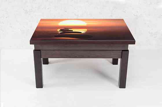 Стіл-трансформер ФЛАЙ, венге+скло (закат) fp-1010 Київ