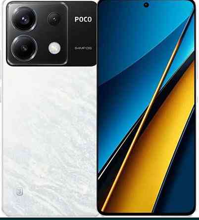 Мобильный телефон: POCO X6 5G 8/256Gb. White/ Blue. Киев