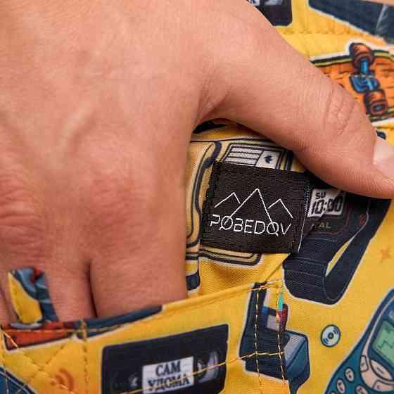 Принтовані чоловічі шорти для плавання Pobedov Pool day Patern Київ