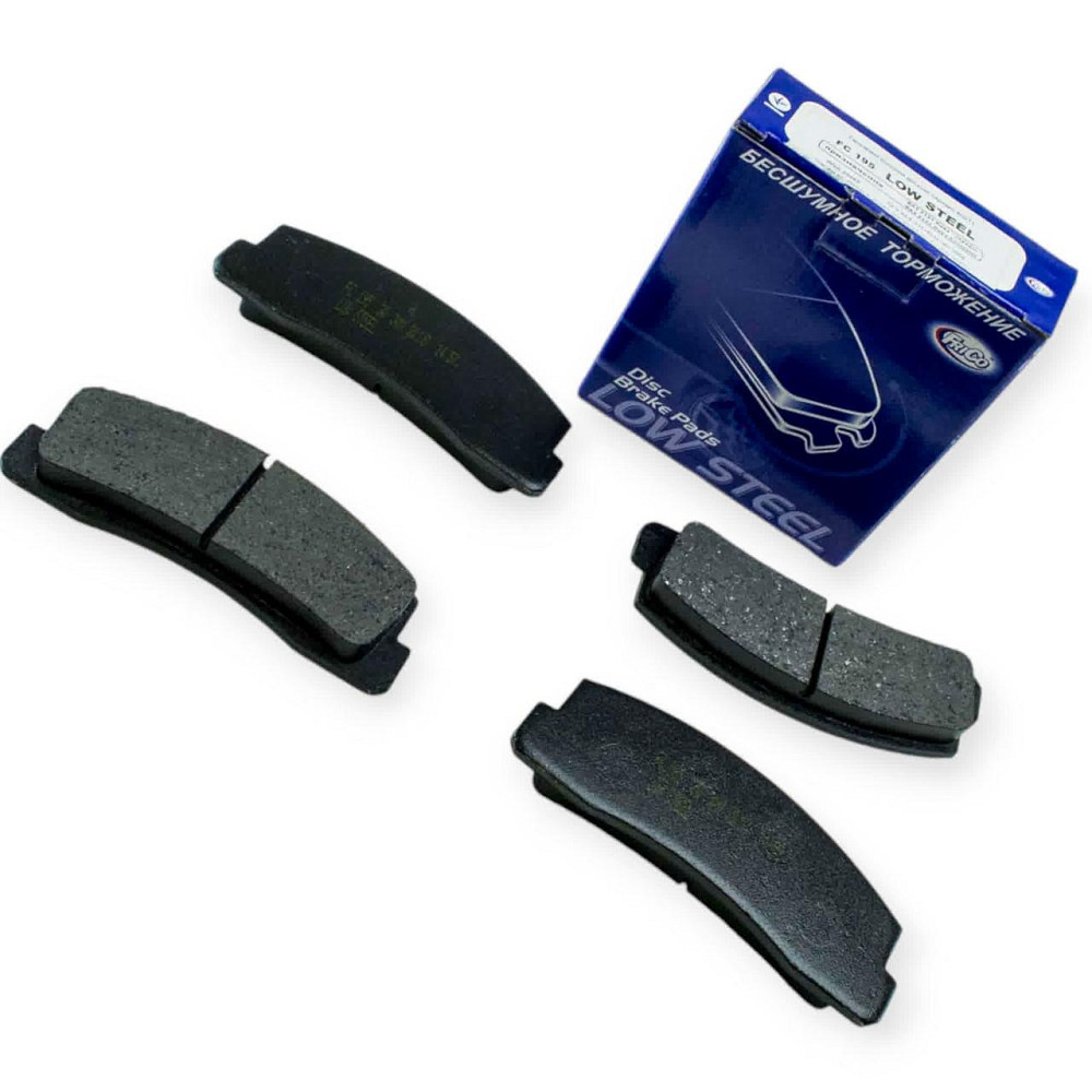 Колодки 2121-21214, 2123 передні (к-кт 4 шт) (Дніпро) гальмівні Мукачево - фото 1