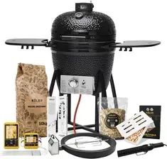 Гриль Zestaw Do Wędzenia Grill Ceramiczny Węglowy Gazowy Kamado Köler Eg22 Rozszerzony Киев - изображение 1