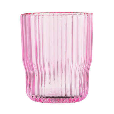 Набор стаканов Ardesto 300мл, 2шт, скло, рожевий (AR2630SPN) Винница - изображение 2