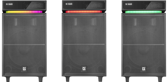 Портативна акустика Defender Sound Factory 140Вт Black (65093) (7151834) Київ