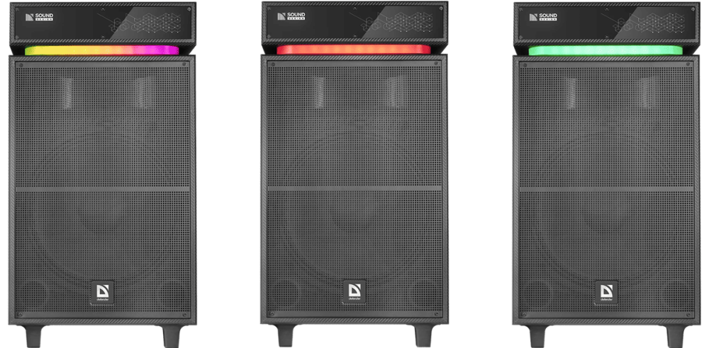 Портативна акустика Defender Sound Factory 140Вт Black (65093) (7151834) Київ - фото 3