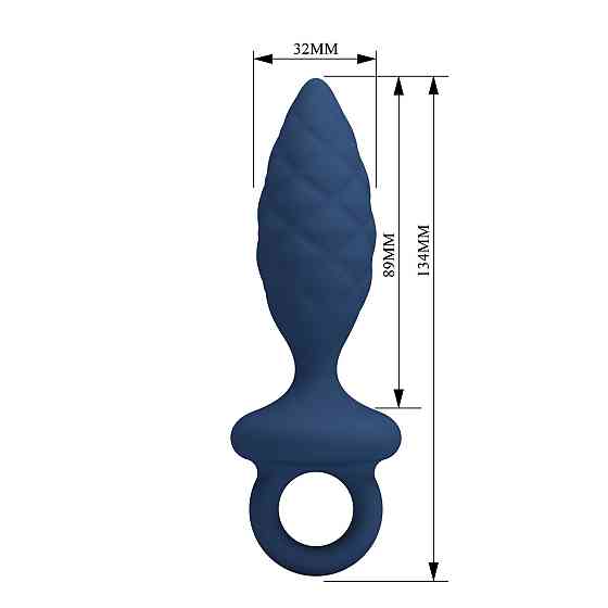 Анальна пробка MR. PLAY Butt Plug with Loop– Size M Sex Aura Київ