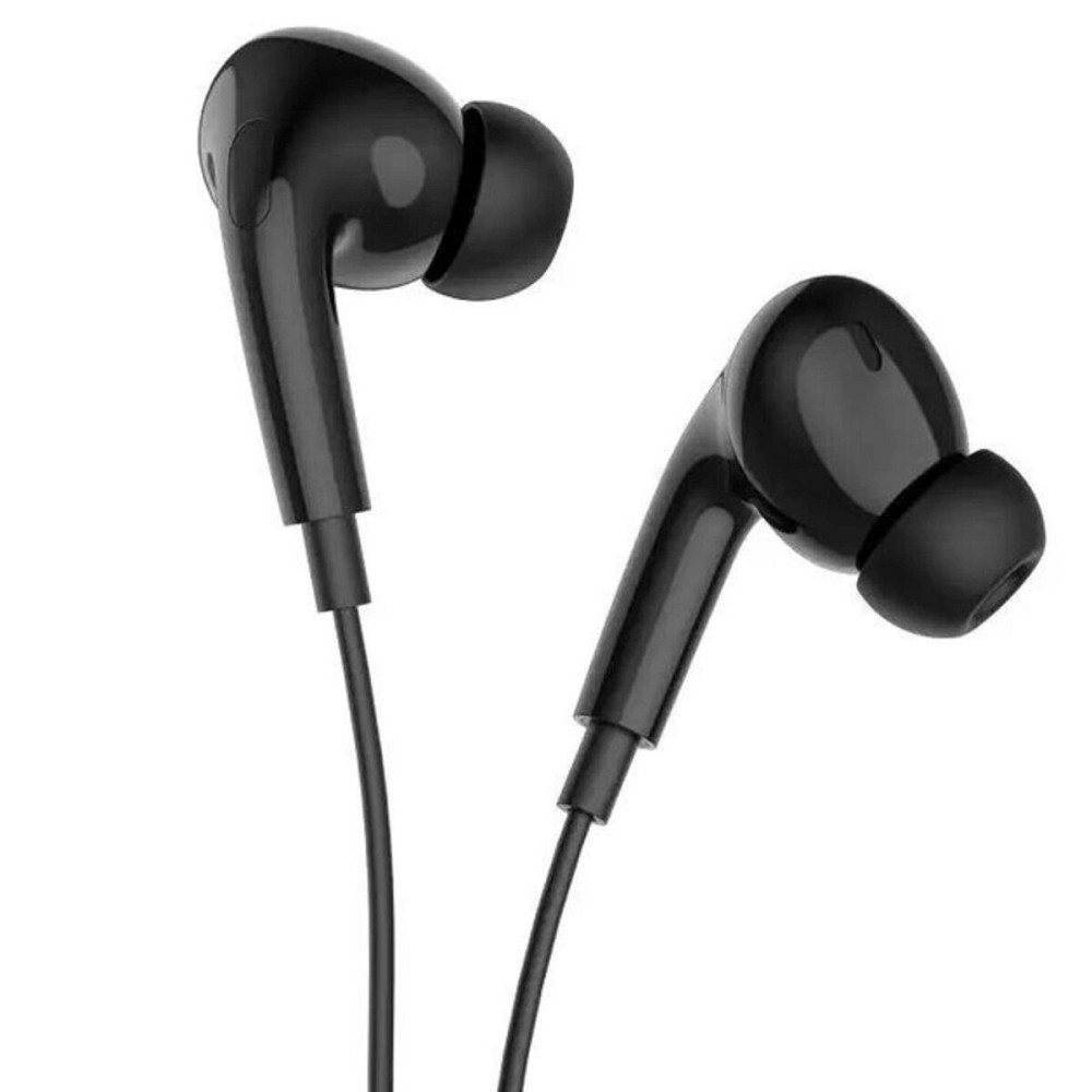 Навушники HOCO M101 Pro Crystal sound Type-C wire-controlled digital earphones with microphone Black Киев - изображение 2