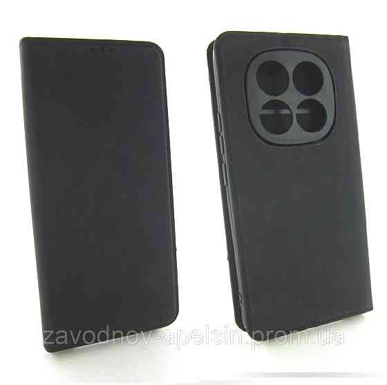 Чохол-книжка Xiaomi Redmi Note 14 pro 5G Захист камери (чорний) Одеса