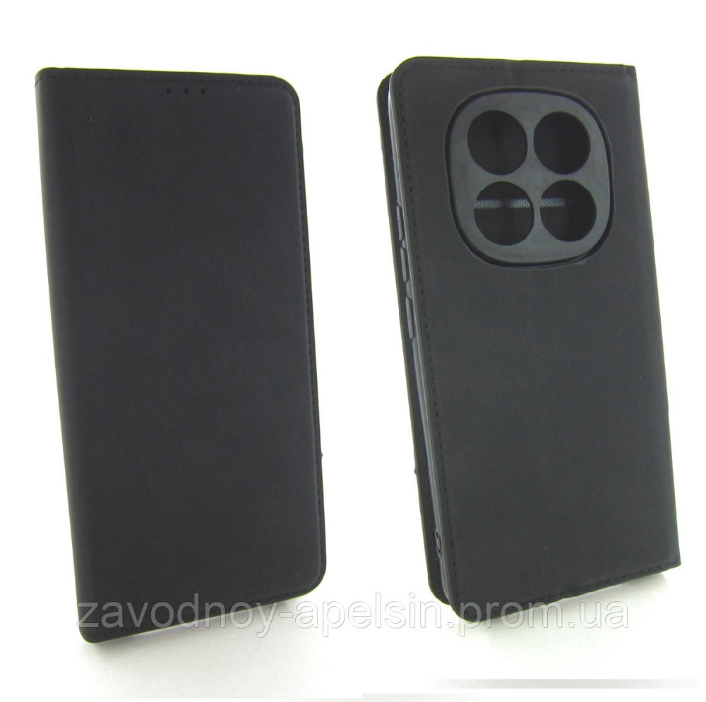 Чохол-книжка Xiaomi Redmi Note 14 pro 5G Захист камери (чорний) Одеса - фото 1