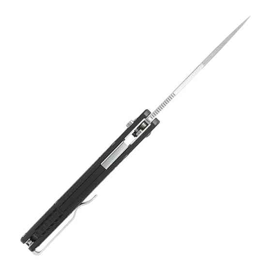 Ніж складаний туристичний SRM 221X-GB (9.2 см) 14C28N / G10 чорний Київ