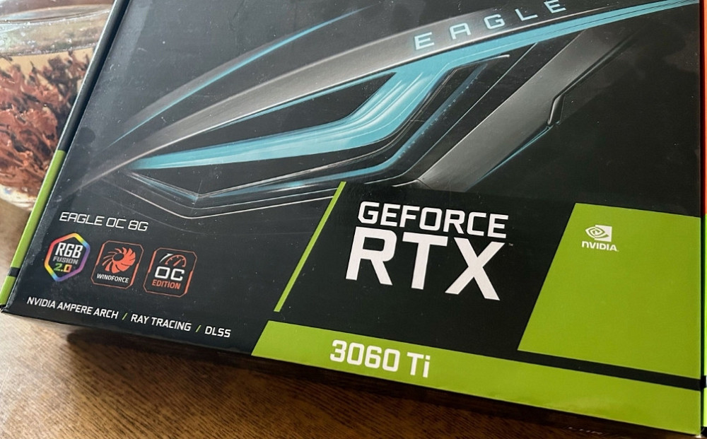 НОВАЯ Видеокарта Giforce 3060 TI Gigabyte Eagle. Киев - изображение 1