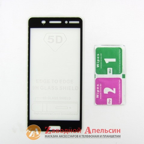 Защитное стекло Nokia 6 Full Tempered Glass Одесса - изображение 2