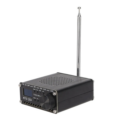 Цифровий DSP радіоприймач ATS 20 плюс багатодіапазонний FM RDS LW MW SW SSB акумулятор 800 мАг дисплей BNC Type C Київ - фото 5