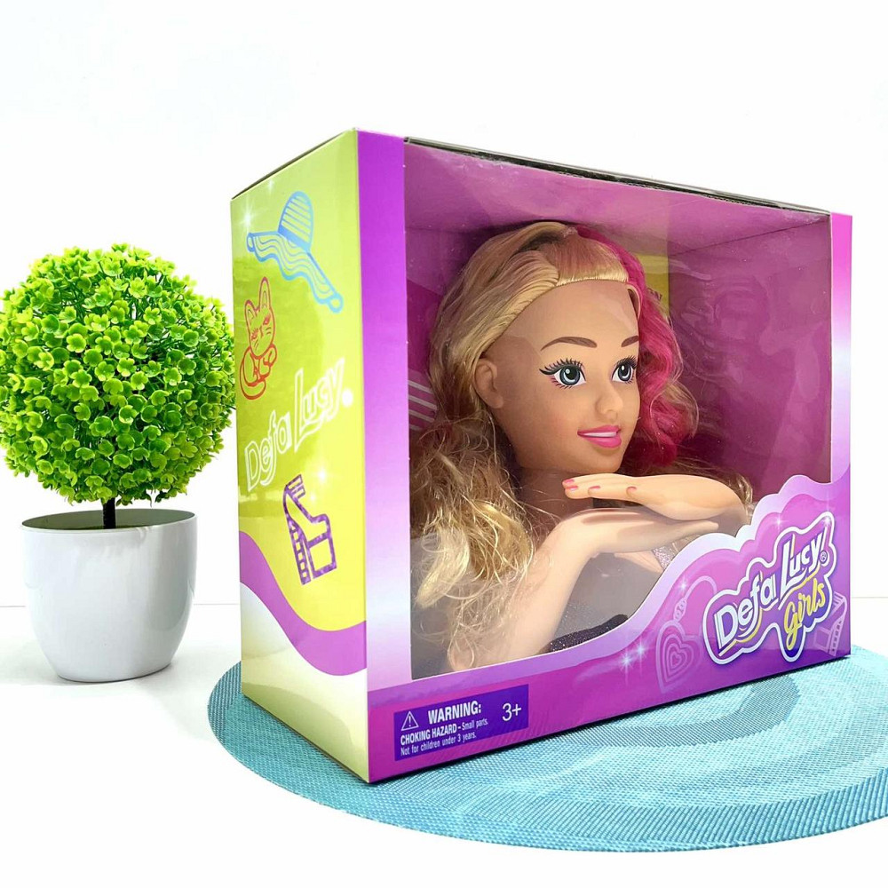 Лялька манекен Defa Lucy голова для зачісок та макіяжу манікюру (8804) Чернігів - фото 6