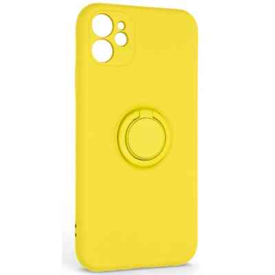 Чехол для мобильного телефона Armorstandart Icon Ring Apple iPhone 11 Yellow (ARM68645) Винница
