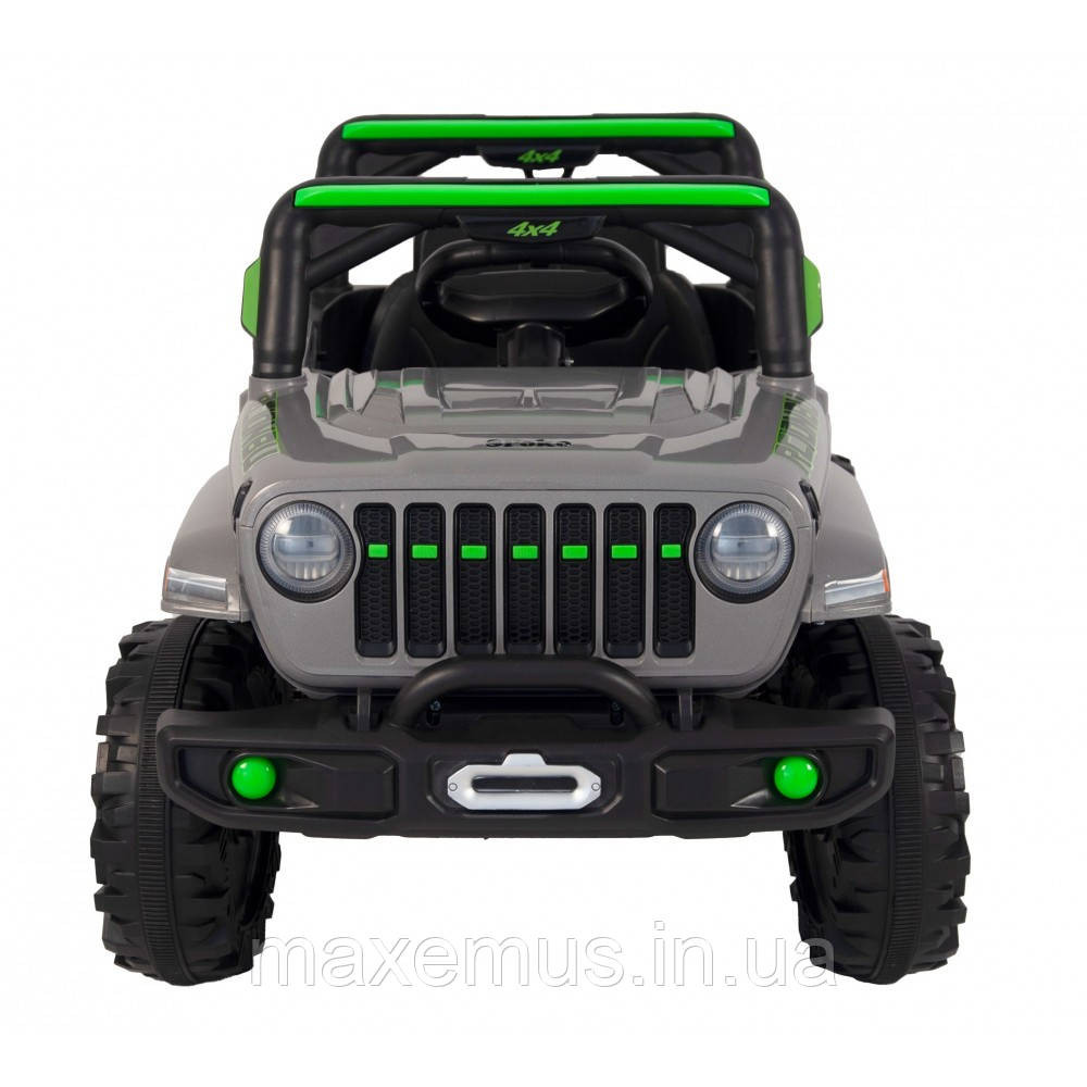 Дитячий електромобіль на акумуляторі QD-V80 електромашинка для дітей з пультом керування сірий Мостиська - фото 10