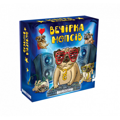 Настольная игра Feelindigo Вечеринка мопсов (IM16001) Винница - изображение 1