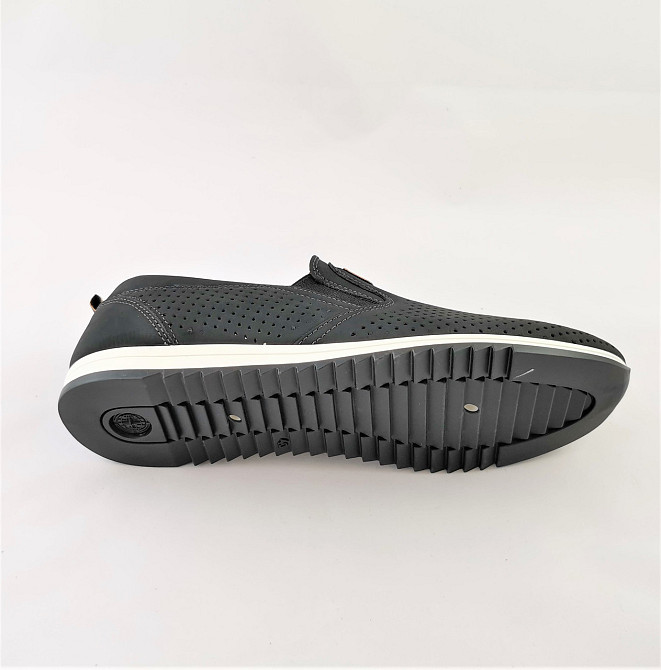 Мужские Мокасины Летние Сеточка Черные Туфли (размеры: 41) Видео Обзор - 12-1 Днепр - изображение 5