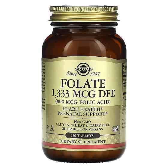 Фолат (Folic acid) 800 мкг 250 таблеток Киев