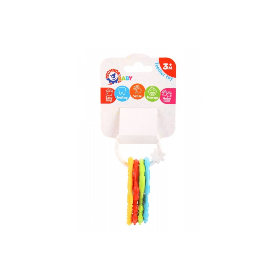 Дитячий прорізувач "Ключики" ТехноК 9154TXK на кільці Вінниця - фото 2