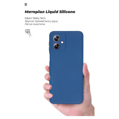 Чехол для мобильного телефона Armorstandart ICON Case Motorola G54 Power Camera cover Dark Blue (ARM70547) Винница - изображение 7