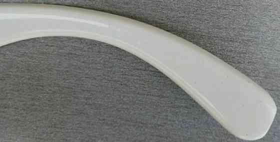 Брендовые солнцезащитные очки маска женские сине бежевый градиент дужк. Киев