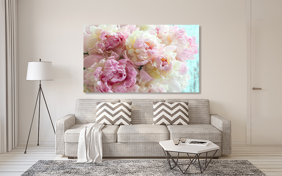 Картина холст в гостиную / спальню  Півонії    MLP_114 50x100 см Киев - изображение 2